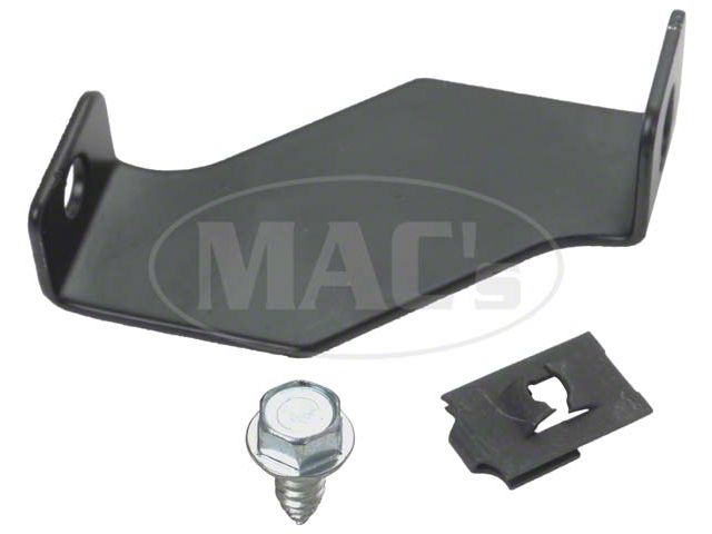 1963-65 Falcon, Ranchero, Comet Fan Shroud Bracket Set With Hardware, 4 Row Radiator