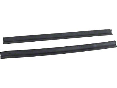 Hardtop Quarter Window Vertical Seals w/Metal Insert (63-65 Comet; 63-65 Falcon; 63-65 Falcon Sedan Delivery)