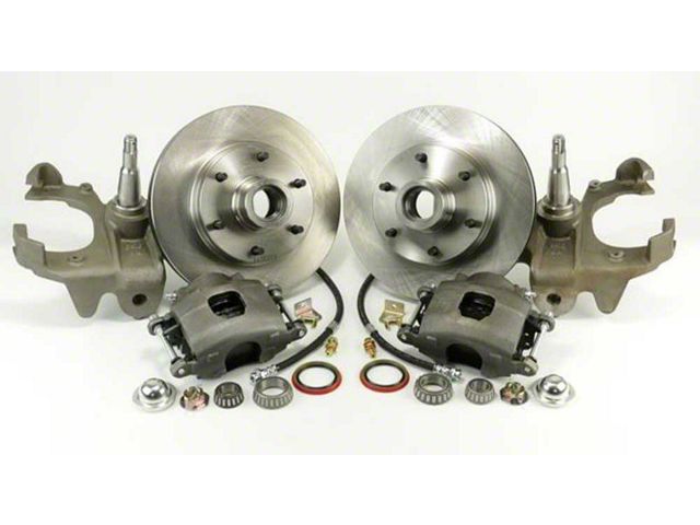 1963-70 Chevy-GMC Truck Legend Series Front Disc Brake Kit-Front Wheel, 6-Lug- 2 Drop Spindles