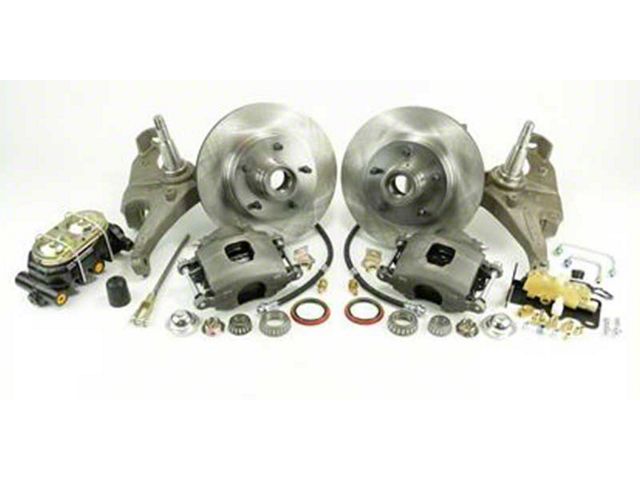 1963-70 Chevy-GMC Truck Legend Series Power Front Disc Brake Kit, 5 x 5 Bolt Circle