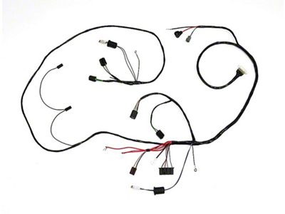 1963 Chevy Headlight & Alternator Wiring Harness V8