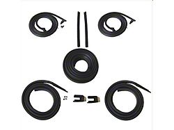 1963 Chevy Impala 2-Door Hardtop Weatherstrip Kit (Impala Sports Coupe, Two-Door)