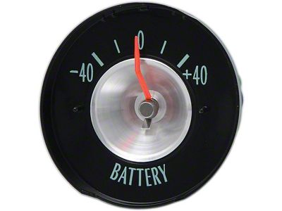 1963 Corvette Ammeter And Battery Gauge