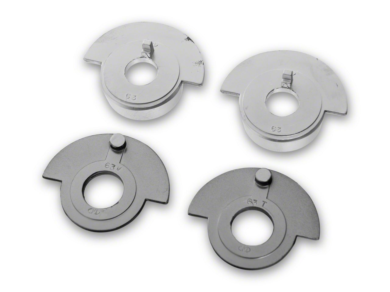 Ecklers Dash Knob Indicator Bezels For Cars Without Air