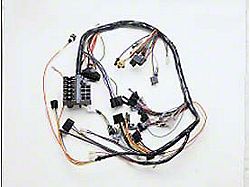 1963 Corvette Dash Wiring Harness Without Back-Up Lights Show Quality 
