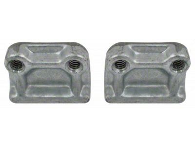 1963 Corvette Hood Alignment Wedges Lower Die-Cast