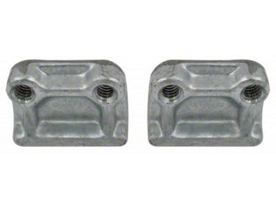 1963 Corvette Hood Alignment Wedges Lower Die-Cast