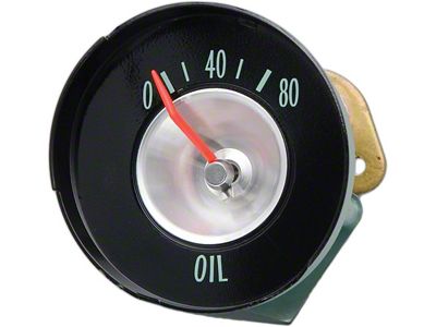 1963 Corvette Oil Pressure Gauge 80Lb.