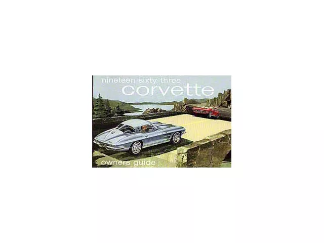 1963 Corvette Owners Manual