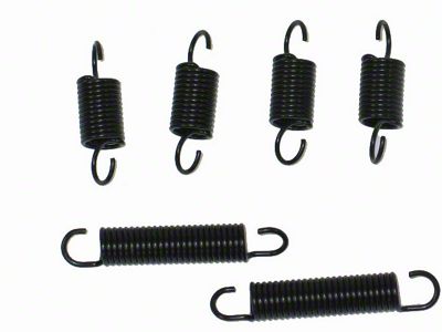 1963 Corvette Seat Adjuster Handle Return Spring Set