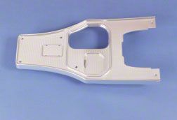 Ecklers Shifter Console Plate Rear Without Power Windows (1963