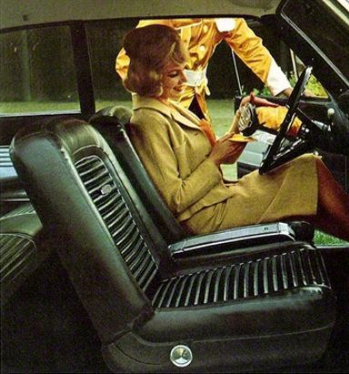 Ecklers 1963 Falcon Futura Sports Sedan Rear Seat Cover