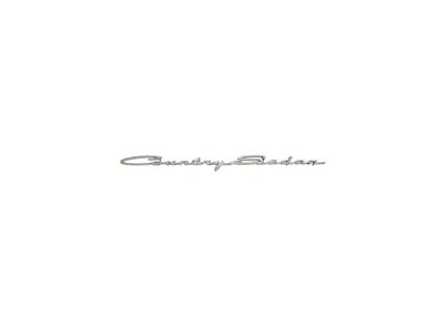 1963 Ford Country Sedan Tailgate Script