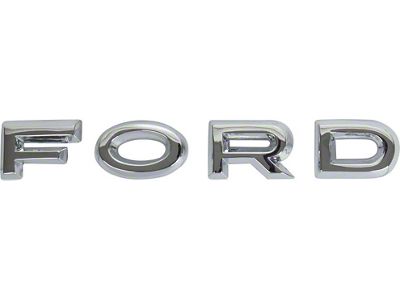 Hood Letters,Ford,62-65