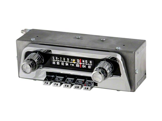 1963 Ford Thunderbird AM/FM Reproduction Radio with Bluetooth, 180 Watts