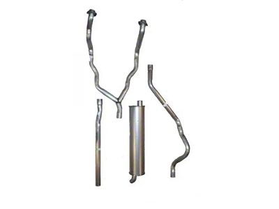 1963 Ford Thunderbird Exhaust System, Single Without Resonator