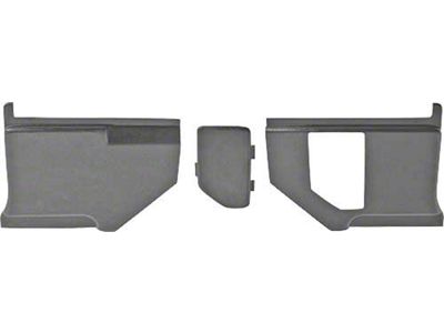 1963 Ford Thunderbird Interior Kick Panels, Black