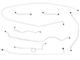 1963 Chevy-GMC Truck 2WD 1/2-Ton Standard Cab Shortbed Manual Drum Brake Line Set 8pc, Stainless Steel