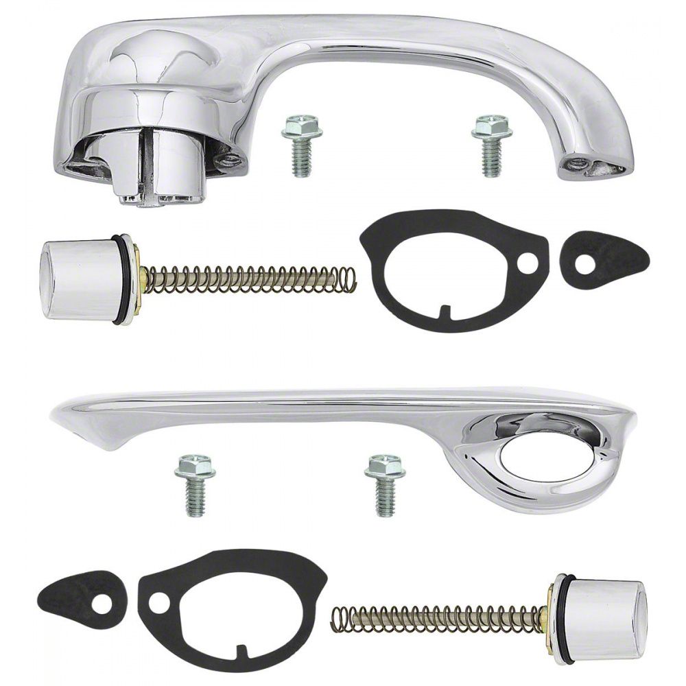 Ringbrothers Ecklers Solid Frame Hood Hinge Kit for Steel