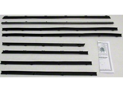 1964-1965 Buick Special 4 Door Sedan Window Felt Kit - Authentic Style