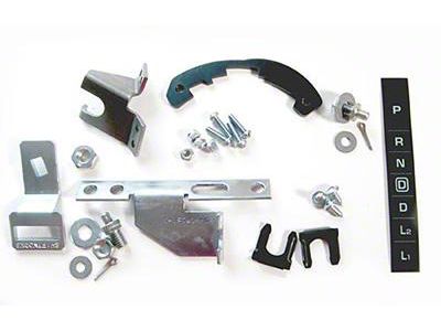 1964-1965 Chevelle Shifter Conversion Kit, Power glide To 700R4, 200-4R Or 4L60 Transmission