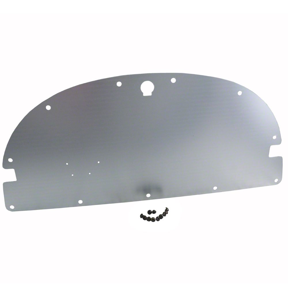 1964-1965 Corvette C2 Glove Box Door Repair Kit – 5 Hole, Stainless Steel, Midyear