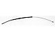 Parking Brake Cable, Without Disc Brakes, Left Rr, 64-65