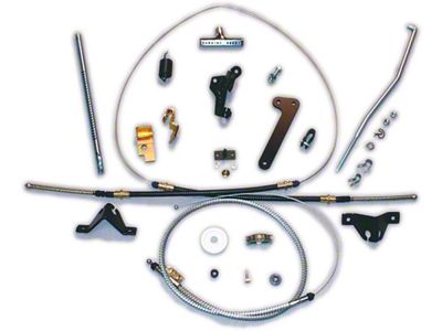 1964-1965 Corvette Van Steel Disc Brake Conversion Parking Brake Upgrade Kit Rear