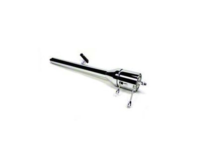1964-1965 El Camino Ididit Steering Column, Tilt, For Cars With FloorShifters, Chrome