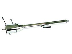 1964-1965 El Camino Ididit Steering Column, Tilt, Paintable Steel, For Cars With Floor Shifters