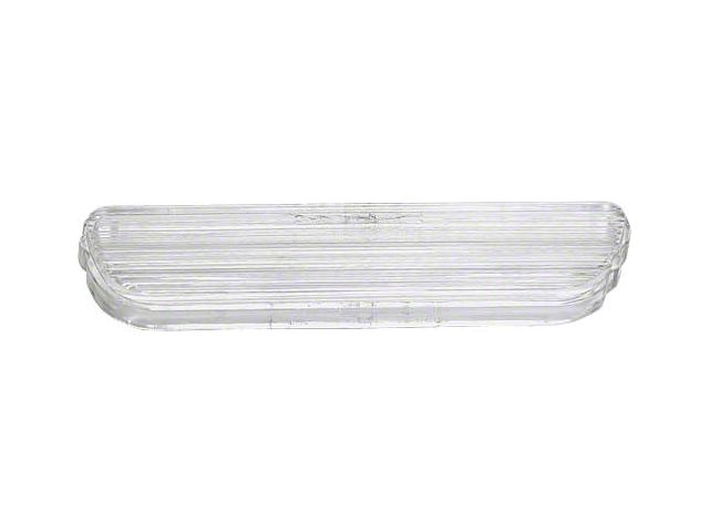 1964-1965 Ford Thunderbird Back-Up Light Lens, Clear Glass