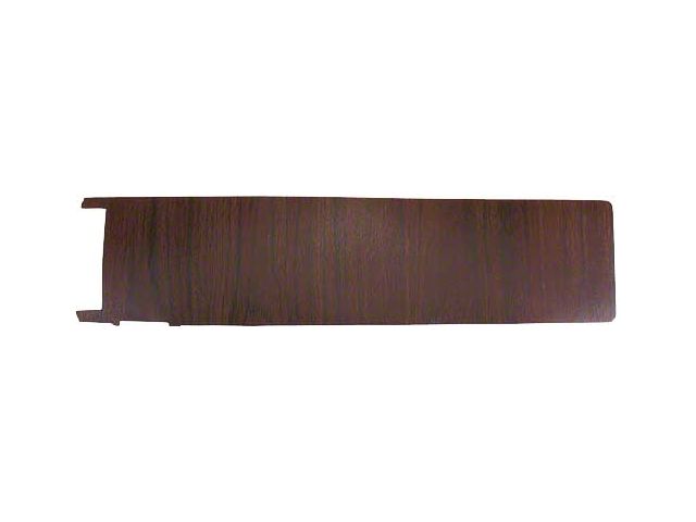 1964-1965 Ford Thunderbird Console Wood Grain Applique, With Manual Windows