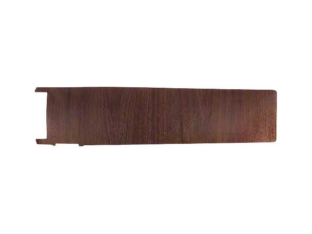 1964-1965 Ford Thunderbird Console Wood Grain Applique, With Power Windows
