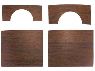 Dash Wood Grain Applique/ Slide Away Wheel Panels