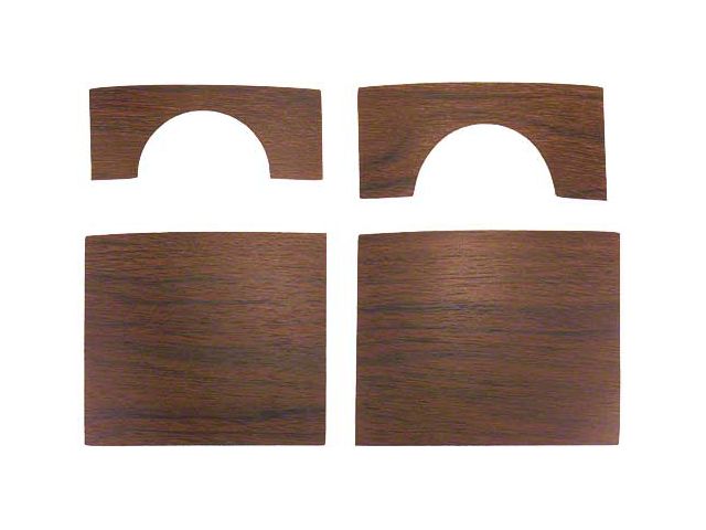 Dash Wood Grain Applique/ Slide Away Wheel Panels