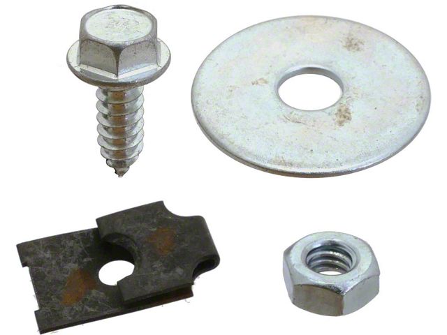 1964-1965 Ford Thunderbird Headlight Bucket Hardware Kit