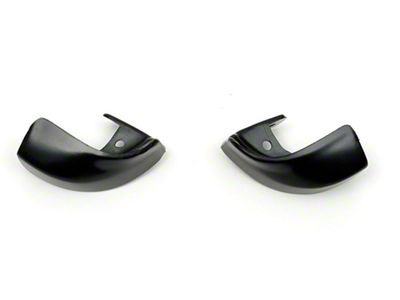 1964-1965 GTO Door Jamb Wind lace End Caps, Black, Convertible