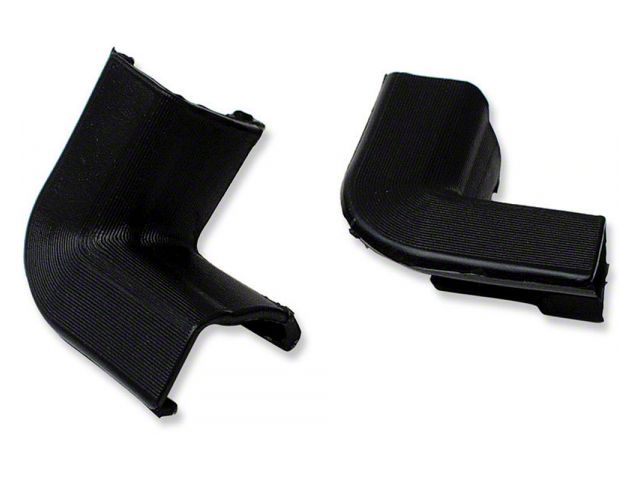 1964-1965 GTO Rear Window Corner Trim, Interior, Upper, 2-Door Coupe