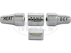 OPR 1964-1965 Heater Control Knob Set -Falcon & Comet