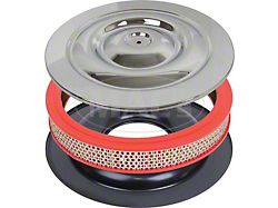 1964-1965 Mustang Double-Hump Hi-Po Air Cleaner Assembly, 260/289 V8