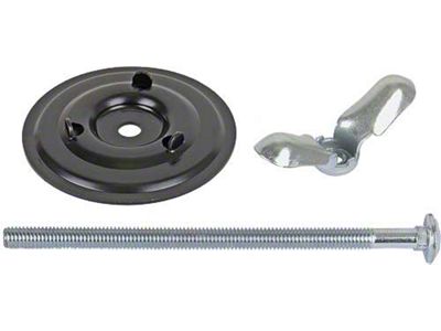 Spare Wheel Hold Down Kit/ Carraige Bolt Type (Used from 1964-1/2 through the early part of 1965)