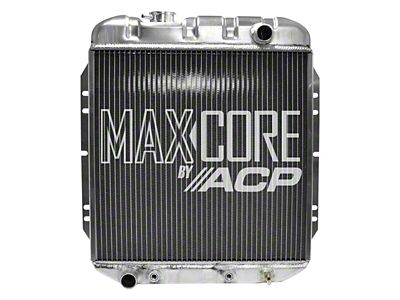 1964-1965 Mustang OE-Style Aluminum Performance 2-Row MaxCore Radiator, 289 V8