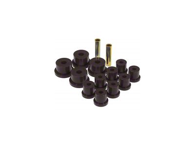 1964-1965 Mustang Polyurethane Rear Leaf Spring Bushing Kit for 9/16'' Shackle Bolts (9/16 Shackle Bolts)