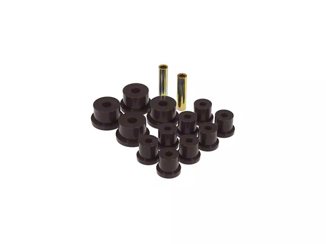 1964-1965 Mustang Polyurethane Rear Leaf Spring Bushing Kit for 9/16'' Shackle Bolts (9/16 Shackle Bolts)