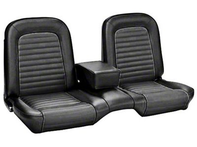 1964-1965 Mustang Standard Front and Rear Bench Seat Covers, Distinctive Industries