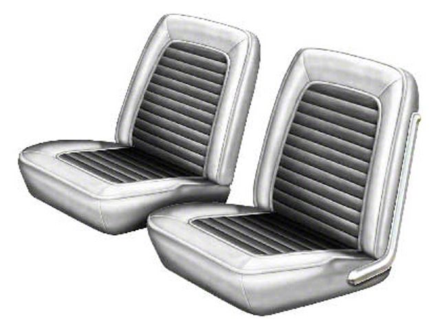 1964-1965 Mustang Standard Front Bucket/Rear Bench Seat Covers, Distinctive Industries