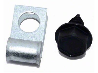 1964-1965 Pontiac GTO /Lemans/ Tempest Fuel Line Clip Set 5/16 - No Fuel Return Line 2pc
