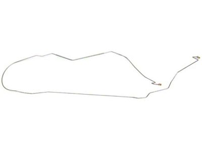 1964-1965 Pontiac GTO / LeMans / Tempest Hardtop 3/16 Front To Rear Brake Line 1pc, Stainless Steel