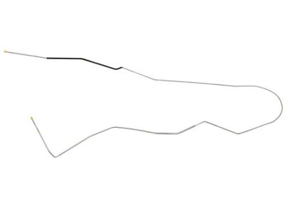 1964-1965 Pontiac GTO/Tempest/LeMans Convertible 1/4 Fuel Return Line 1pc, OE Steel