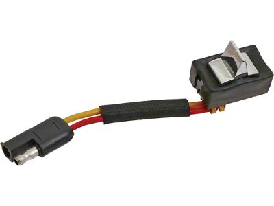 1964-1966 Ford Thunderbird 2-Wire Rear Power Window Switch with Wiring, Left or Right